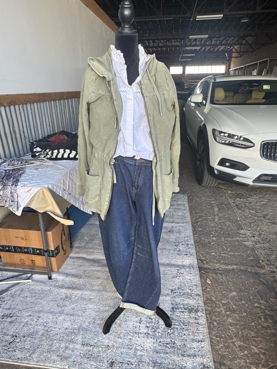 Kenneth Cole Reaction Jackets & Blazers - Kenneth Cole Reaction Olive Green Hooded Jacket
